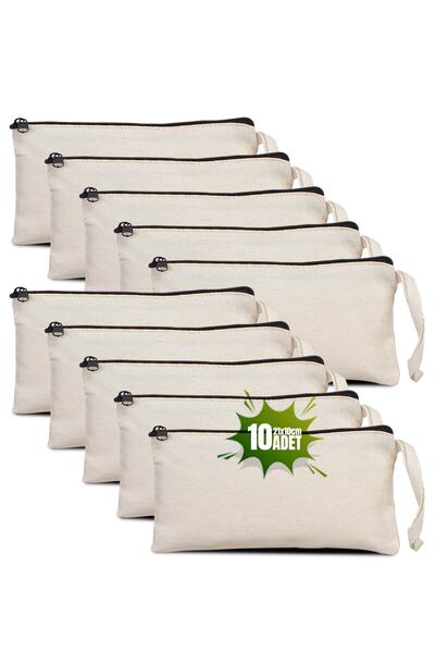 Pamusan Kalem Çantası - Astarsız 21x10 Cm (10 ADET)