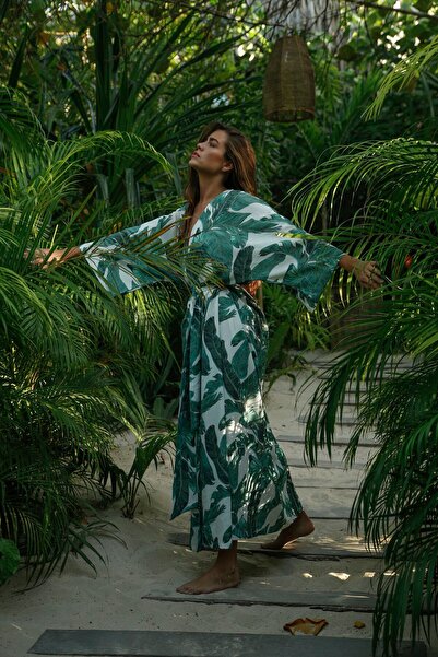 ELAF Nomade Uzun Pareo Kimono - Be Tulum Collection