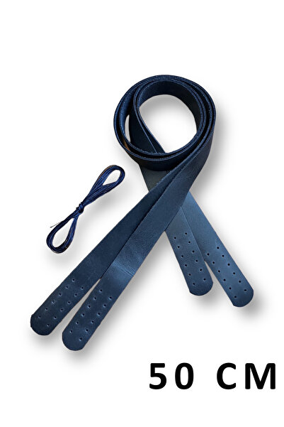 alfa tasarım atölyesi Hakiki Deri Dikilebilir Çanta Sapı (çift/50 Cm)