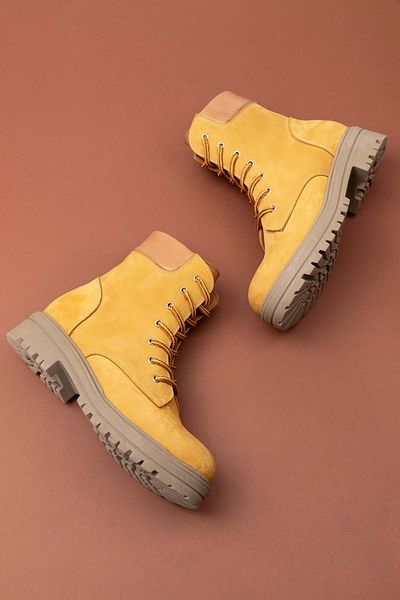Gondol Cizme zilnice din piele naturală nubuck Anl.2577