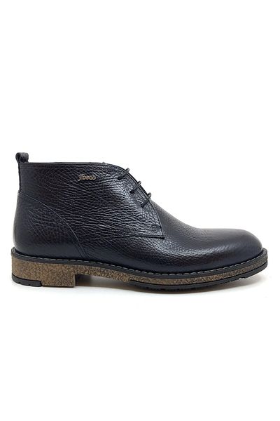 Fosco Genuine Leather Navy Blue Men's Boots 8584 81