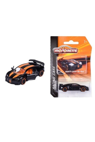 Majorette Bugatti Chiron Pur Sport 1/64 Ölçek Majorette Metal Araba Diecast M...