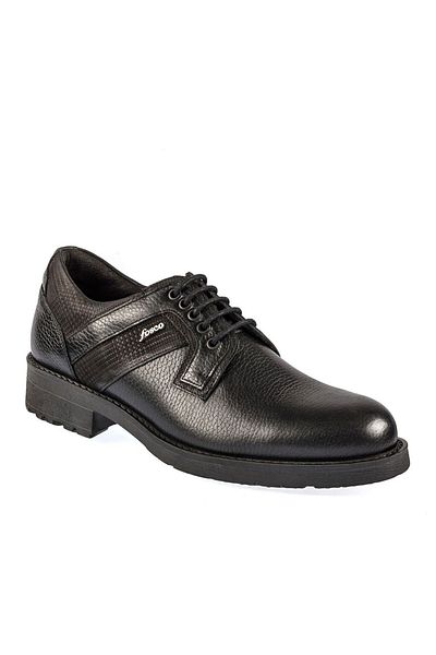Fosco Lace-up Black Thermo Sole Men's Warm Lining Winter Shoes 7576 551 820