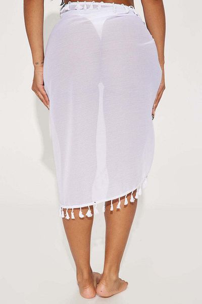 bikinistan Pareo skirt with tassel detail