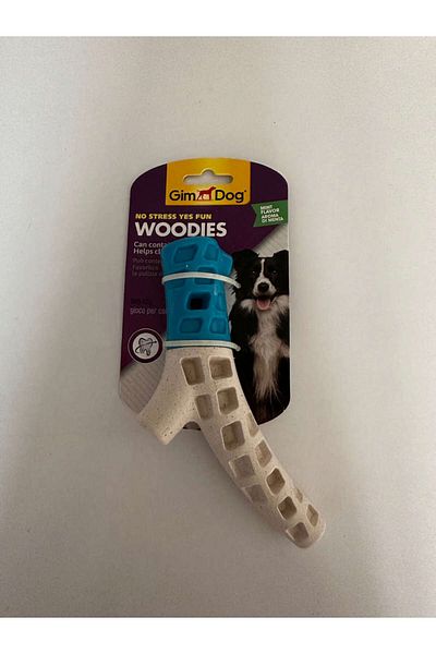 Gimdog Woodies Soft Mint Flavored Dog Chewing Toy 18.10 Cm 82071