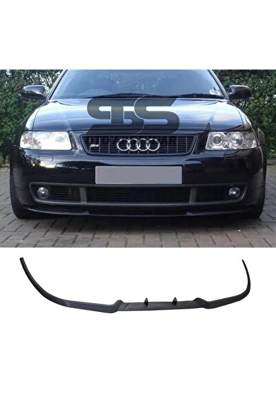 STS Oto Aksesuar Audi A3 8p 2003-2012 Cupra R Uyumlu Ön Lip Mat Siyah Ön Tamp...