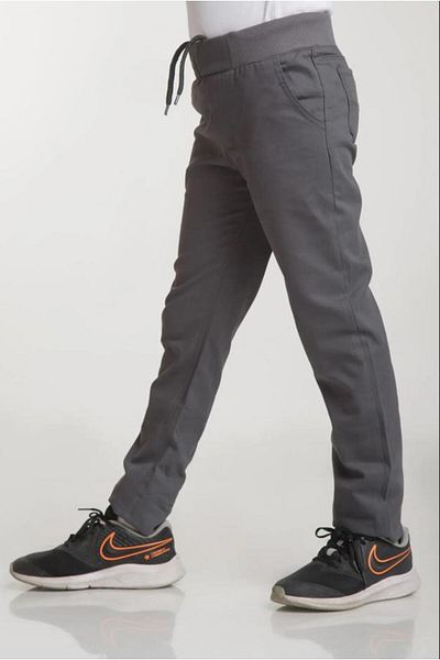 Canix Asaf Ribbed Waist Elastic Canvas School Pants