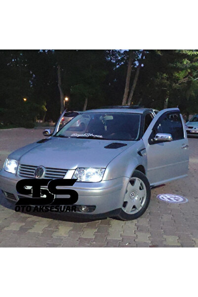 STS Oto Aksesuar Volkswagen Bora Uyumlu Piano Black Kaput Üstü Havalandırma I...
