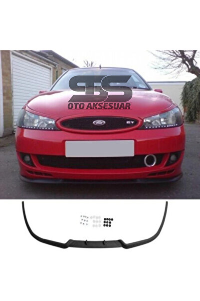 STS Oto Aksesuar Ford Mondeo Mk1 Mk2 Cupra R Uyumlu Ön Lip Mat Siyah Ön Tampo...