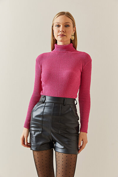 its AY shop Boğazlı Basic Fitilli Kazak