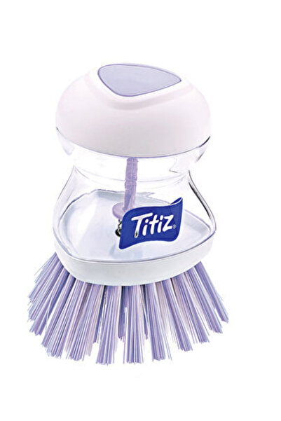 Titiz (1 ADET ) Titiz Deterjan Hazneli Bulaşık Fırçası ( FIRÇA KABI HEDİYE )