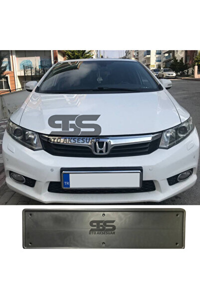 STS Oto Aksesuar Honda Civic Fb7 Vtec 2 Özel Plaka Altlığı Plastik
