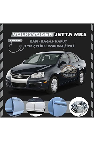 STS Oto Aksesuar Volksvogen Jetta Mk5 Oto Araç Kapı Koruma Fitili 5metre Parl...