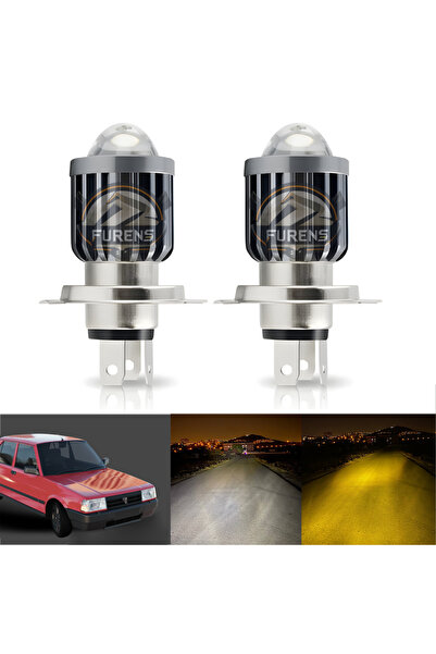STS Oto Aksesuar Tofaş Dogan Şahin Kartal Uyumlu Mercek Led Xenon Çift Renk Şimşek Etkili