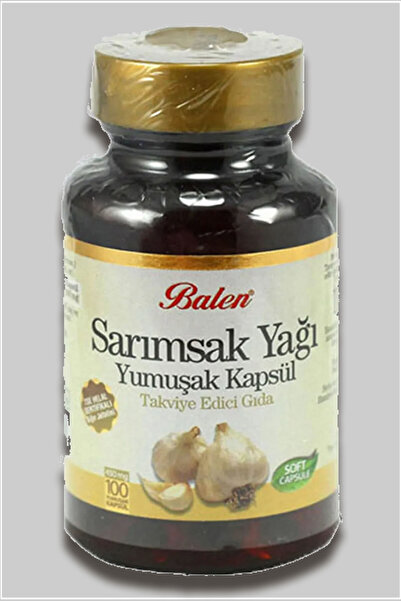 Balen Sarımsak Yağı Yumuşak Kapsül 450 Mg 100 Kapsül