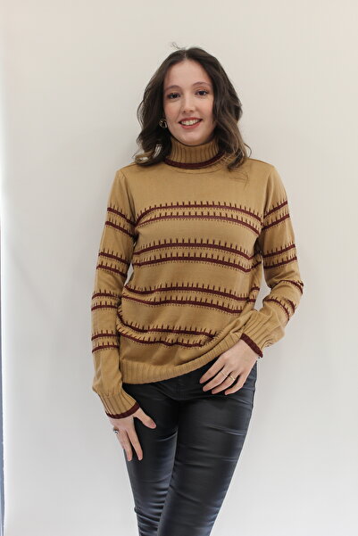 STAMINA Women's Stamina Turtleneck Sweater