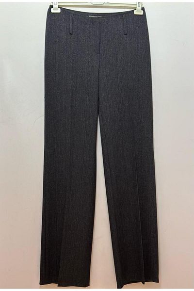 AYHAN Brushed High Waist Loose Cut Trousers