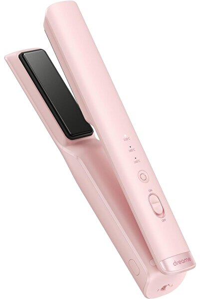 Dreame Kablosuz saç düzleştirici, taşınabilir 2'si 1 arada düzleştirici, nega...