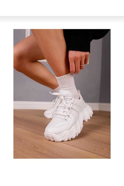 Rbs UNISEX PLAIN WHITE SPORTS SOCKS 4-PACK