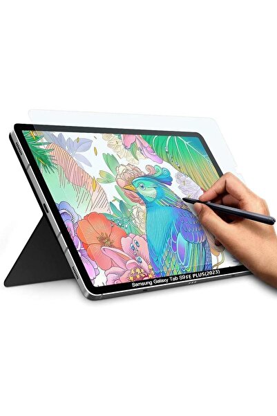 Ecr Mobile Samsung Galaxy Tab S9 FE Plus 12.4 Inç SM-X610 İle Uyumlu Paper li...