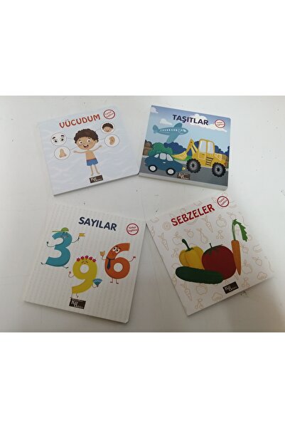 Anonim Yayıncılık KİDS BABİES BENİM İLK KİTAPLARIM TÜRKÇE - İNGİLİZCE 4'LI SET