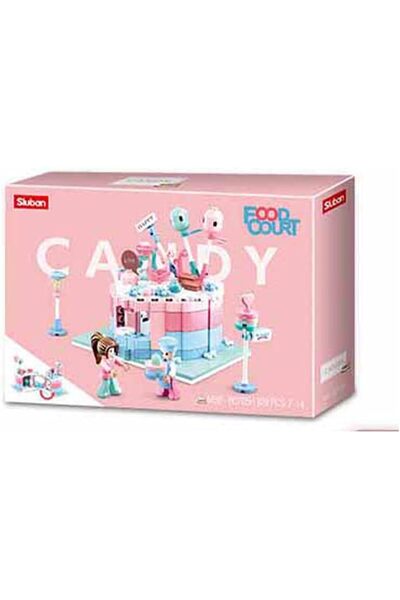 Store Food Court Tatlı Dükkanı Yapım Seti, 328 Parça