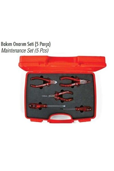 Elta İZELTAŞ BAKIM ONARIM SETİ 5 PARÇA ÇANTALI OTO MOTOR EV İŞ TARIM