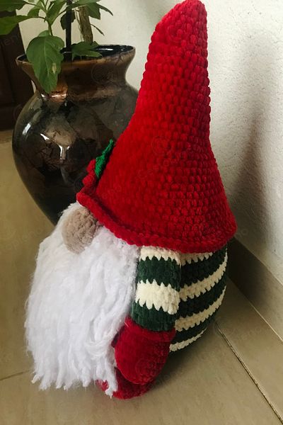 CESTOPİENO Decorative Christmas Gnome Fairytale Incredible Tree Ornament / Door Ornament / Gift / 35X25 cm