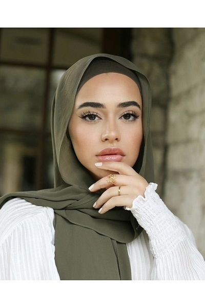 myDea Γυναικεία ρούχα από μπαμπού Kraş Shawl Black Hijab