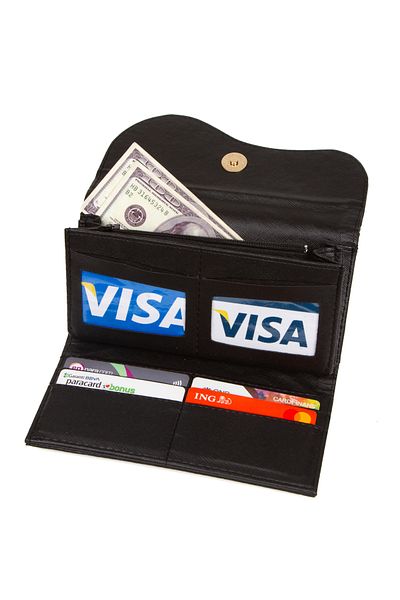 NEWISH POLO ACCESSORIES Newish Polo Black Soft Textured Women's Wallet Accessory Daily (Card Holder)