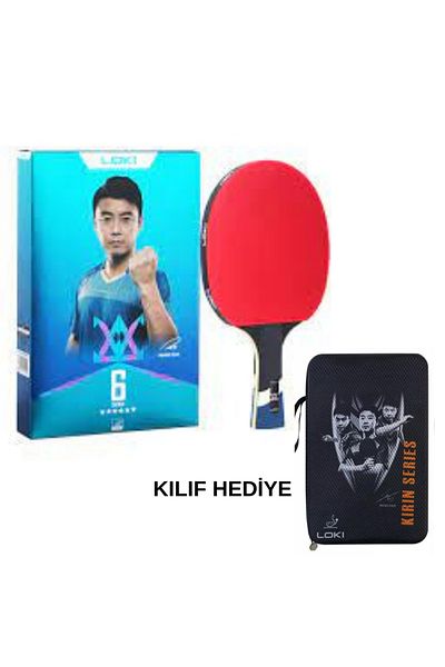 LOKİ WANG HAO 6 STAR ITTF APPROVED TABLE TENNIS RACKET (CASE GIFT)