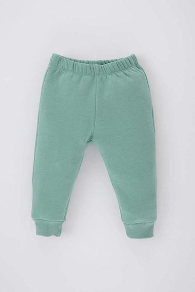 DeFacto 2-Piece Floral Print Set for Baby Girl - Crew Neck Sweatshirt and Elastic Sweatpants C2504A524Sp