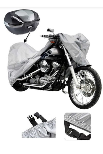 Breen Honda VT 600 Shadow GRAY MOTORCYCLE BRAND REAR BAG COMPATIBLE