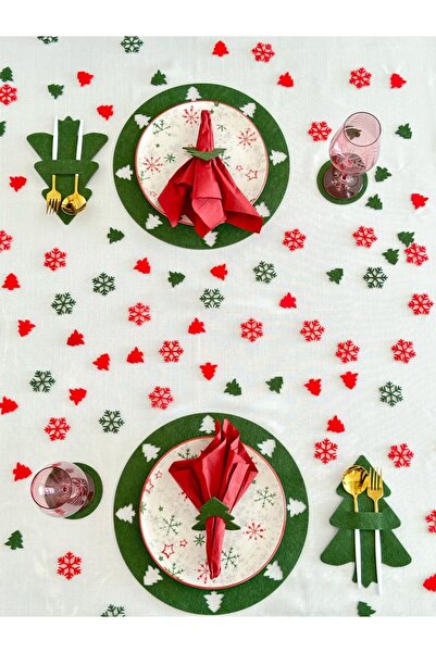 Karter İnovasyon Set Supla cu tematică de Anul Nou, Set de mâncare de Anul No...