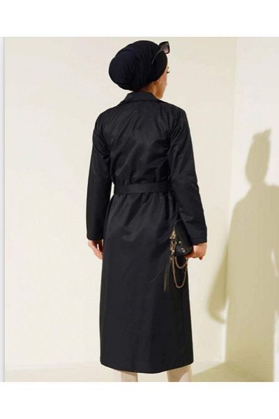 YILMAZBARMAZ WOMEN SHAWL COLLAR TRENCH COAT