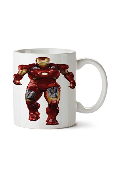 ART HEDİYE كوب آيرون مان (2) مطبوع على الجانبين