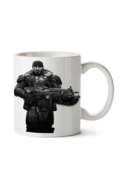 ART HEDİYE كوب Gears-of-War مطبوع على الجانبين