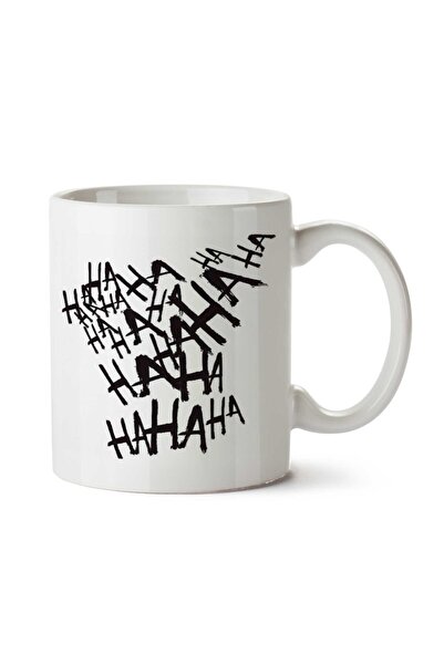 ART HEDİYE كوب HA Ha Ha Joker مطبوع على الجانبين