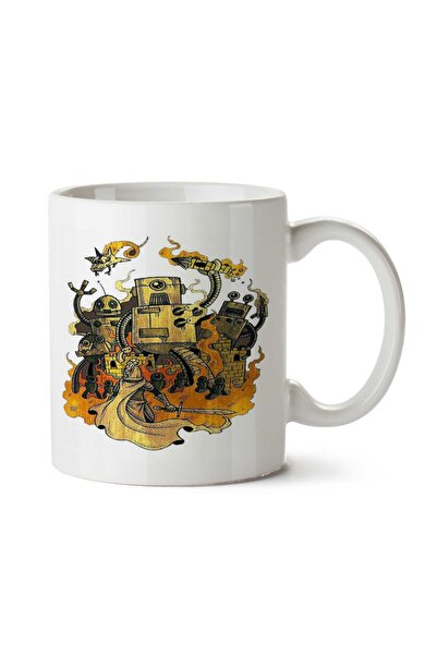 ART HEDİYE كوب مطبوع على الجانبين من Imageinación