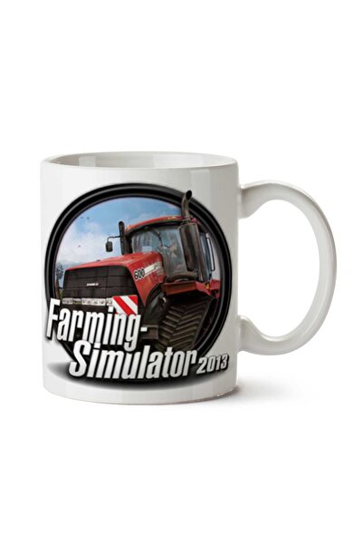 ART HEDİYE كوب مطبوع على الجانبين من Farming-Simulator-PNG-Clipart