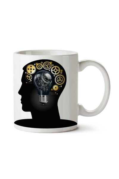 ART HEDİYE كوب مبتكر مطبوع على الجانبين