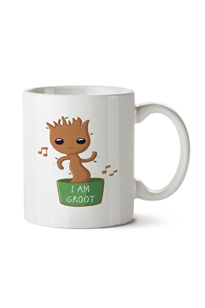 ART HEDİYE I AM GROOT 2 Two Side Printed Mug