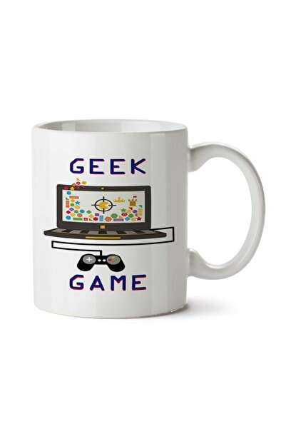 ART HEDİYE كوب Geek Game PC مطبوع على الجانبين