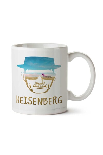 ART HEDİYE كوب Heisenberg مطبوع على الجانبين