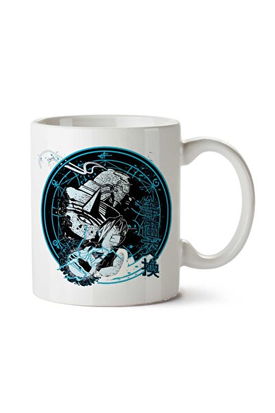 ART HEDİYE كوب Fullmetal Alchemist Equivalent Exchange مطبوع على الجانبين