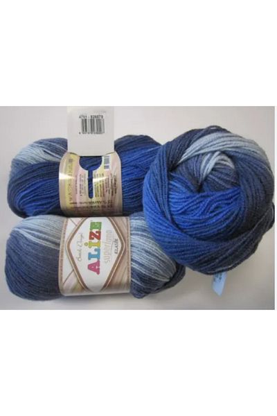 Alize Superlena classic Batik 5 pieces color: 4761