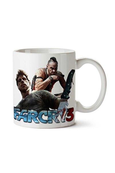ART HEDİYE كوب مطبوع على الجانبين من Far-Cry-PNG