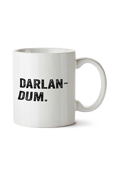 ART HEDİYE كوب دارلاندوم مطبوع على الجانبين