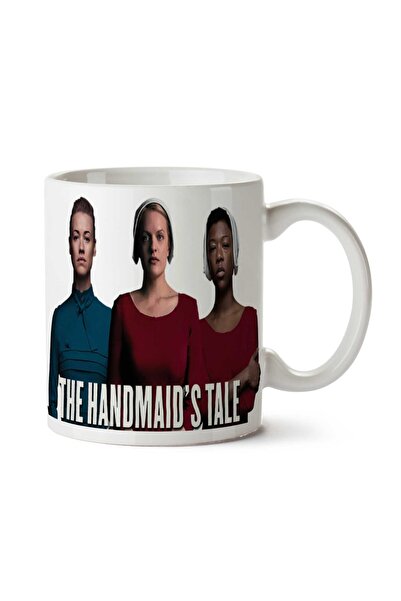 ART HEDİYE كوب هاندمايد مارغريت أتوود هادنمايدز مطبوع على الوجهين