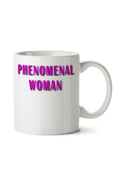 ART HEDİYE كوب نسائي فينومينال مطبوع على الجانبين